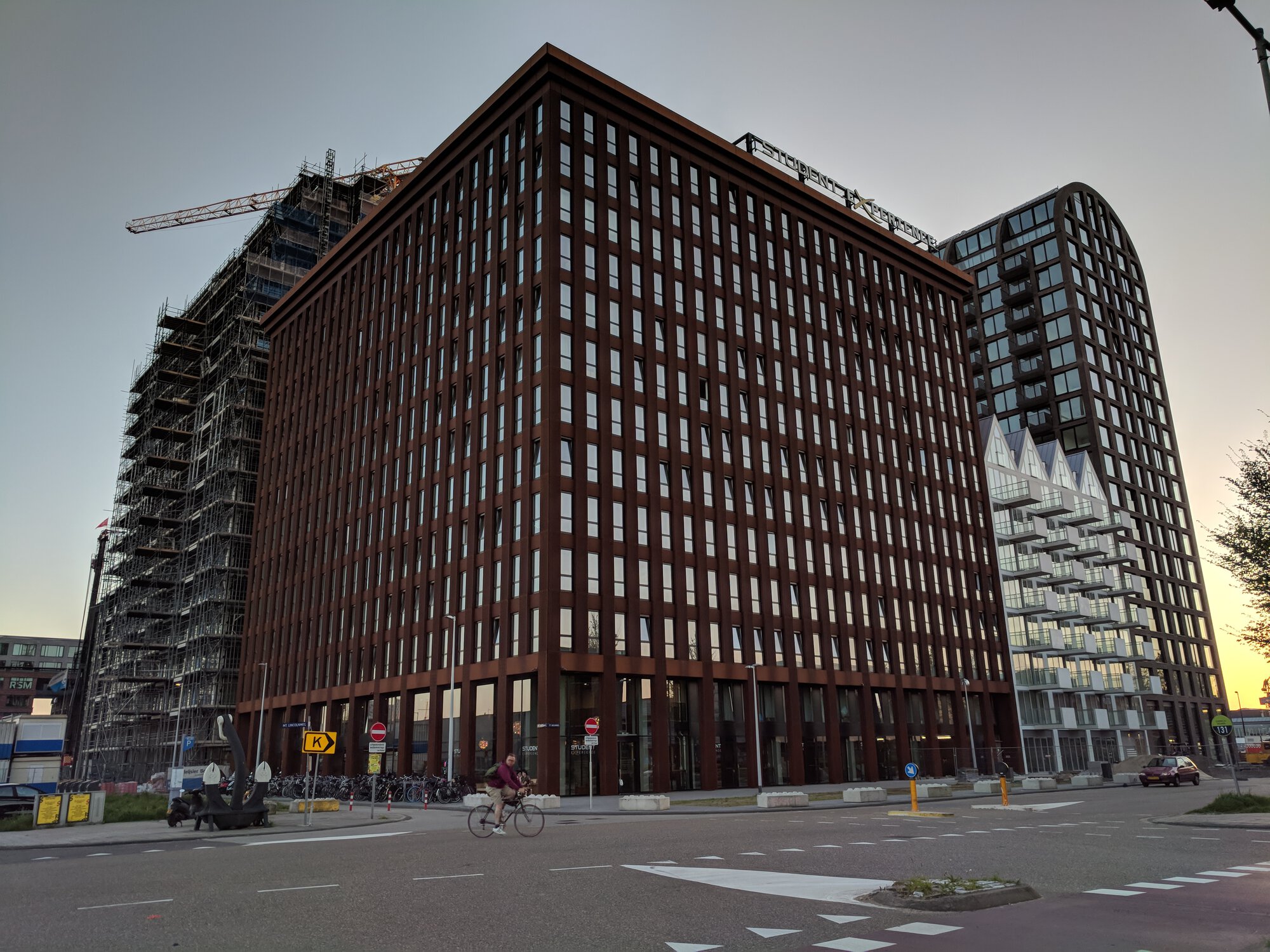 A building in NDSM area