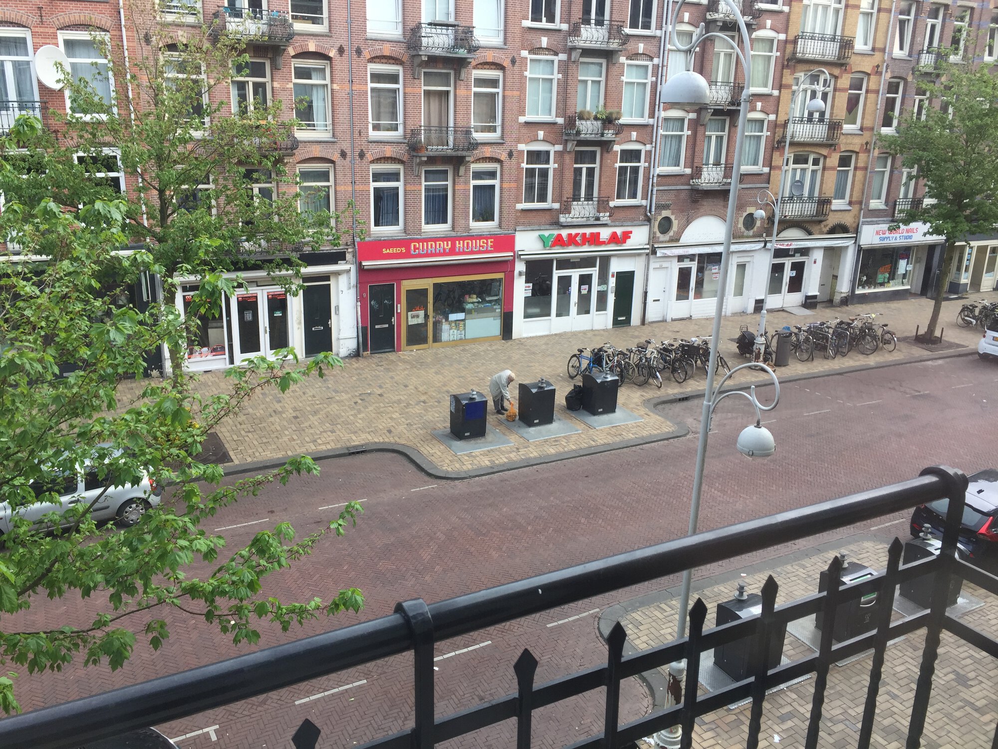 Picture of underground trash cans